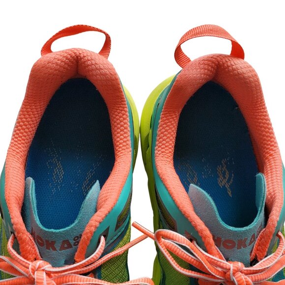 HOKA W Clifton Running ShoesSuper Bright Colors Size 9.5 - Picture 7 of 16